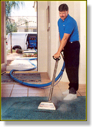 carpet steam cleaning